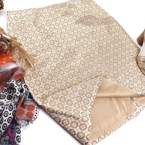 Barrie Pace Gold Print Skirt Sz 12